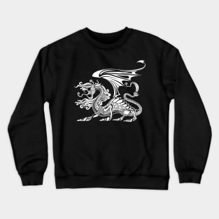 Asian Dragon Graphic Crewneck Sweatshirt